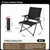 Silla de Camping Plegable Kermit con Reposabrazos de Madera, Tela Oxford Marco de Acero Portátil Silla de Exterior para Pesca Picnic Venta al por Mayor