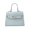 Bolso Kelly de Cocodrilo de Alta Gama para Mujer 2026 Nuevo Bolso de Mano Retro de Moda Bolso de Hombro Cruzado