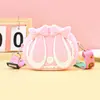 Bolsa de Monedas de Silicona Barbie, Colgante de Mochila de Muñeca Barbie Bidimensional, Llavero de Bolsita de Coche de Silicona, Regalo Pequeño