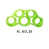 Nuevo Anillo de Agarre de Silicona Fortalecedor de Agarre Elástico para Entrenamiento de Músculos del Brazo Equipo de Fitness Exclusivamente para Exportación Transfronteriza Hecho en Shenzhen