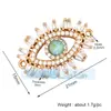Acessórios para joias DIY micro-incrustados óleo pingando olho turco pulseira de mão sem queda de diamante sem desbotamento acessórios para colar pulseira