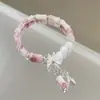 Pulsera Antigua de Estilo Chino, Pulsera de Cuentas de Bambú Verde, Nuevo Diseño de Nicho, Pulsera de Mariposa de Gama Alta para Mujer