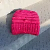 Gorro de punto de hilo vintage otoño e invierno gorro de lana de hilo cálido estilo japonés y coreano con volantes para hombre y mujer todo partido etiqueta gorra CC