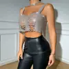 AYJ Ropa Europea y Americana para Mujer de Amazon con Calados y Tirante al Cuello Top Sexy para Chicas Atrevidas Y21353