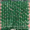 8mm Piedra Natural Cristal Ágata Facetada Apuntada Cuentas de Arroz DIY Pulsera Collar Accesorios de Joyería Productos Semiacabados Venta al por Mayor