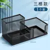 Porta-Canetas de Metal Multifuncional com Grande Capacidade para Guardar Canetas, Artigos de Papelaria para Estudantes, Porta-Canetas, Armazenamento, Suprimentos de Escritório Criativos