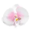Pasador de Orquídea Mariposa Simulada DIY Cabeza de Flor Decoración de Boda Ramo de Boda Flores Artificiales Accesorios Hechos a Mano