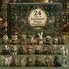 Calendario de Cuenta Regresiva Transfronterizo 24 Días de Día de Muertos Carnaval Cuenta Regresiva Mayoreo