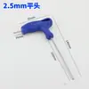 Llave Allen tipo T al por mayor de fábrica CRV hexagonal hexagonal destornillador doméstico mango de plástico herramientas de ferretería