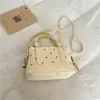 Bolso pequeño de alta gama para mujer, nuevo estilo otoño e invierno 2026, bolso cruzado de moda, bolso de mano para mujer, bolso Boston tipo bowling