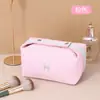 Bolsa de Maquiagem Feminina Portátil Alta Classe 2025 Nova Super Quente Portátil Grande Capacidade Cuidados com a Pele Ins Bolsa de Higiene Pessoal Bolsa de Armazenamento