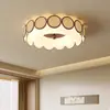 Lustre de Tecido Estilo Wabi-Sabi Estético da Música, Sala de Estar Minimalista Estilo Meio do Século, Quarto, Cabeceira, Restaurante, Estudo, Lâmpadas de Corredor