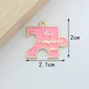 Fabricante Joyería para el Día de San Valentín Accesorios Venta al por mayor en stock Aleación Hecho a mano Fábrica de Joyería DIY Joyería DIY con Goteo de Aceite Accesorios