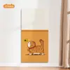 O adesivo de parede para arranhador de gato Miaolisi é durável e não lasca facilmente, adequado para gatos escalarem e arranharem, resistente a arranhões e evita que os gatos arranhem o sofá.
