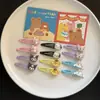 Pinza para el pelo de dibujos animados Sanrio Hielo Pinza para el pelo de dibujos animados linda Pinza lateral Accesorios para el pelo de niños Pinza para el pelo rota para niñas Regalo para bebé