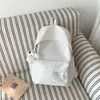 Mochila transfronteiriça fofa com estampa de estrelas, nova mochila escolar da moda estilo coreano jovem, mochila escolar leve para estudante do ensino fundamental