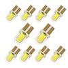 Luz de coche indicador de ancho luz T10 COB 8 corazón silicona corta w5w burbuja luz pequeña luz de matrícula luz COB