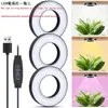 Lámpara LED para Crecimiento de Plantas Soporte para Flores Pared de Plantas Verdes Maceta Suculenta Flor Espectro Completo Techo Relleno de Luz para Plantas Fábrica