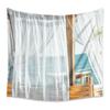 Tapiz Transfronterizo Bohemio Tapiz Decorativo para Habitación Tela Decorativa Tela de Fondo Tapiz Paisaje Ins Tapiz