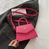 Bolso de mano cuadrado pequeño y portátil de alta gama para mujer, bolso de hombro de moda 2025, bolso de mensajero que combina con todo, tendencia