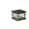 Nueva luz solar para pilar para uso doméstico, luz de pilar de pared para entrada de jardín exterior, luz de patio exterior impermeable, súper brillante