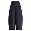 Pantalones Casuales Jacquard Retro para Mujer, Nuevo Estilo Otoño 2026, Cintura Alta, Adelgazantes, Sueltos, Pierna Ancha, Pantalones Harem Cortos