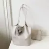 Bolsa Feminina Casual Elegante Xiaomi Padrão Trançado Estilo Coreano Fashionável 2026 Nova Moda Grande Capacidade para Deslocamento Ombro Único Axila