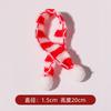 Gorro de Navidad Lindo Mini Rojo Tejido Pequeño Gorro Pinza para el Cabello Accesorio para el Cabello Gorro para Botella de Vino Decoración de Disfraz Navideño