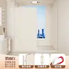 Cortina de Ducha Plegable Invisible, Divisor de Zona Seca y Húmeda para Baño, Cabina de Ducha, Cortina de Succión Magnética sin Taladro, Cortina de Ducha sin Riel