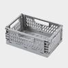 Cesta Dobrável de Armazenamento para Mesa Estilo Ins Caixa Criativa Empilhável Grande para Lanches Cesta de Armazenamento de Legumes para Cozinha