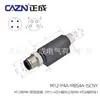 Conector M12 Zhengcheng Adaptador L I 3PIN4D5B código 8 enchufe de aviación impermeable macho y hembra de 12 núcleos