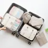 Conjunto de Sacos de Armazenamento para Viagem Transfronteiriça Roupas Roupa Íntima Calças Saco de Embalagem Separado Saco de Armazenamento Roupas Sapatos Bagagem Bolsa de Viagem