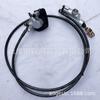 Accesorios para kart eje trasero modificación de motocicleta de cuatro ruedas 60CM-1 m eje trasero grueso accesorios piñón T8F cuadro