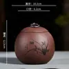 Casa Modelo Sala de Té con Estanterías de Exhibición Estilo Chino, Teteras de Arcilla Púrpura, Mascotas de Té, Teteras Pequeñas, Juegos de Té Kung Fu, Recipientes para Té de Arcilla Púrpura y Artículos Decorativos