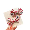 Mini Pinzas para el Cabello Bordadas Estilo Coreano para Niños, Lindas Pinzas Laterales Cubiertas de Tela al por Mayor