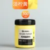 Pigmento Acrílico Marley 300ml Bote Grande Pared Dorada Pintada Impermeable Fluido Oso Pigmento Acrílico 12 Colores Muñeca de Yeso