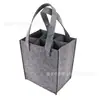 Bolsa de fieltro para vino al por mayor 6 compartimentos bolsa de fieltro para vino bolsa de vino tinto bolsa de regalo bolsa de almacenamiento tote se puede añadir logo