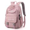 Mochila Escolar de Estilo Nuevo Transfronterizo para Estudiantes de Secundaria, para Estudiantes de Secundaria Inferior, Estudiantes Universitarias, Niñas, Protección de Espalda, Gran Capacidad, Mochila de Estilo Coreano