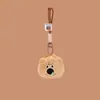 Bolsa de Moedas Cartoon Capivara Boneca de Pelúcia Pingente de Bolsa Armazenamento de Moedas Pequeno Presente Atacado Máquina de Garra