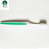 Artículos de tocador desechables para habitaciones de huéspedes de hoteles de estrellas, Cepillo de dientes de hoja estilo cantonés de cerdas suaves de alta calidad, Material de paja, Ecológico