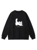 Sudadera de cuello redondo para hombre, nueva colección primavera/otoño, estilo retro americano, camiseta de manga larga de peso pesado, chaqueta con capucha informal de moda, corte holgado