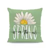 Amazon Cesta de Flores Estilo Pastoral Primavera e Verão Capa de Almofada Floral Almofada de Sofá Tulipa Capa de Almofada Curta de Pelúcia
