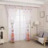 Pantalla de ventana de mariposa de comercio exterior explosiones terminadas cortina decorativa partición transmisión de luz fábrica de impresión offset directo especial AliExpress