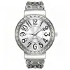 Reloj de Pulsera para Mujer, Estilo Palacio Vintage, Diseño Hueco Tallado, Esfera Numérica Grande, Personalización OEM