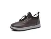 2026 Bestseller Transfronterizo Zapatos de Invierno Ligeros Antideslizantes para Hombre con Cierre de Cordón, Zapatos Cálidos de Algodón, Color Sólido, Diseño Simple, Dropshipping Disponible