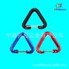 No. 4 Mosquetón Triangular con un Ancho Interior de 3cm Hebilla de Alambre de Acero con Forma Especial Accesorios para Cincha Gancho de Aluminio con Logotipo