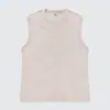 Camiseta Esportiva Sem Manga de Algodão Puro Estilo Retro Americano para Homens, Comércio Exterior, Feita Sob Medida, Tamanho Europeu Transfronteiriço, Colete Vintage Lavado