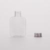 Botella de Spray Cuadrada de Plástico de 50 ml, Botella Desinfectante de Alcohol, Botella de Tónico, Botella Cuadrada Pequeña, Botella Reutilizable, PET