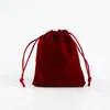 Bolsa de franela cinturón de joyería bolsa con cordón bolsa bolsa bolsa pequeña bolsa de tela Wen juega bolsa de almacenamiento de joyería fabricantes al por mayor