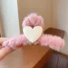 Grampo de Cabelo com Textura de Strass Francês, Versátil para Rabo de Cavalo Alto, Prendedor Shark Doce, Pequeno Grampo de Cabelo de Alta Qualidade para Festa de Estudantes